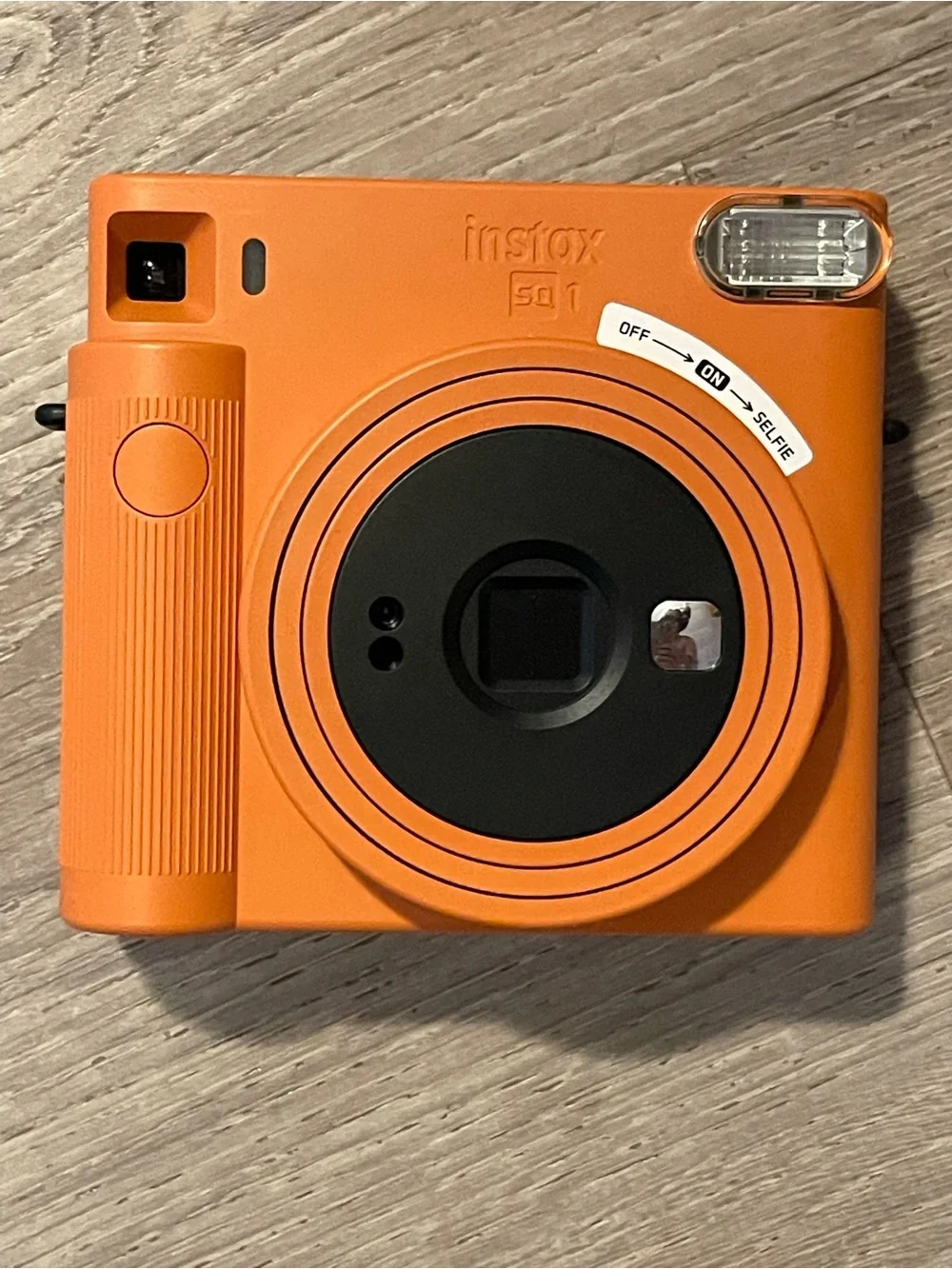 Instax Sq1 camera and Case with Strap used once pristine condition